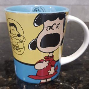 Peanuts 60th Anniversary "Evolution of Lucy" Coffee Mug/Cup 14 oz by Gibson